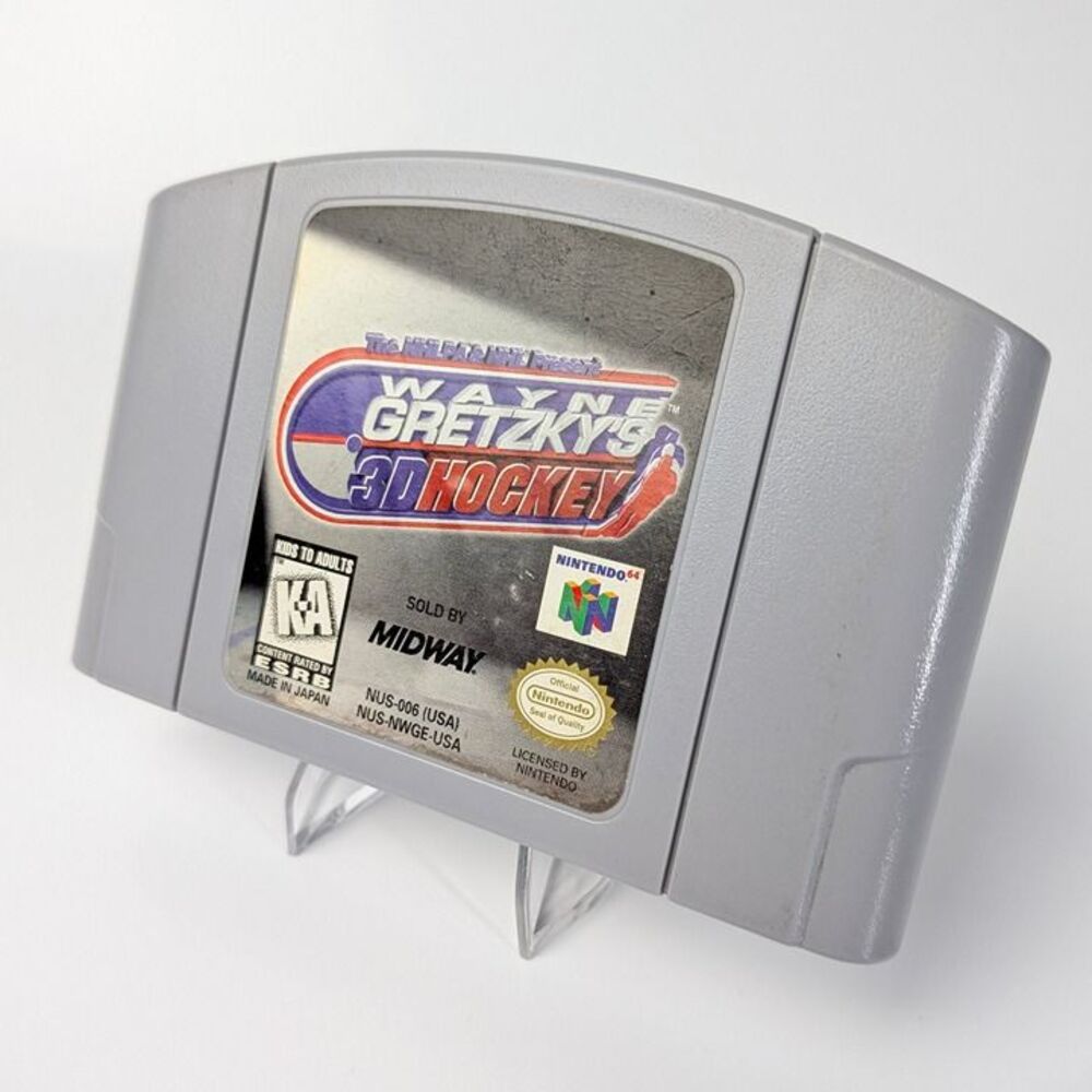 Wayne Gretzky's 3D Hockey - Authentic and Tested